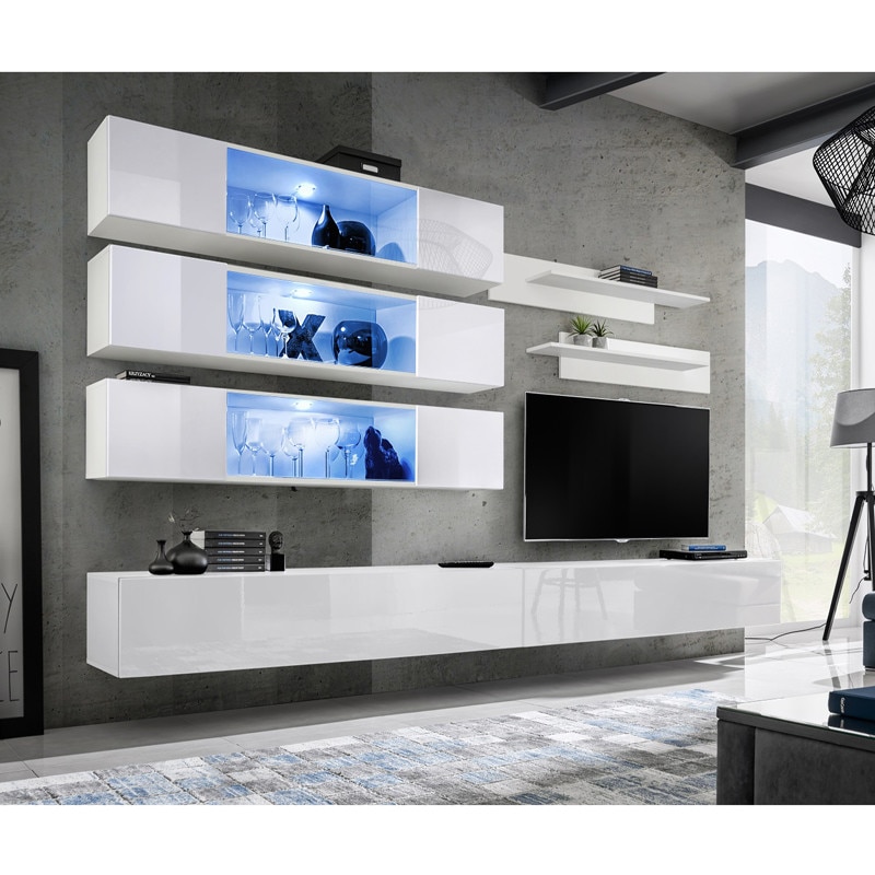 Living Genarom Fly J 23 WW FY J3, Alb/Alb Lucios, 320 x 180 x 40 cm