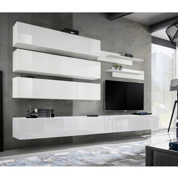 Living Genarom Fly J 23 WW FY J1, Alb/Alb Lucios, 320 x 180 x 40 cm Living Genarom Fly J 23 WW FY J1, Alb/Alb Lucios, 320 x 180 x 40 cm