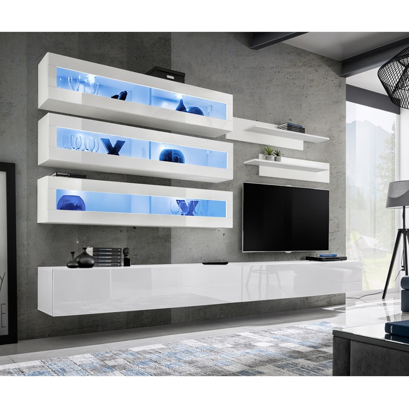 Living Genarom Fly J 23 WW FY J2, Alb/Alb Lucios, 320 x 180 x 40 cm