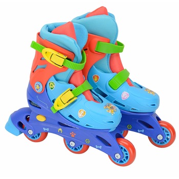 Role pentru copii cu 3 roti Saica 7477 Paw Patrol, marime reglabila 31-34, roti interschimbabile, frana de picior Role pentru copii cu 3 roti Saica 7477 Paw Patrol, marime reglabila 31-34, roti interschimbabile, frana de picior