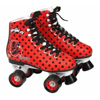 patine cu rotile pentru fete ladybug buburuza miraculoasa saica 5837 marime 35 rosu cu buline negre 4 roti si frana imagen 53_0_
0