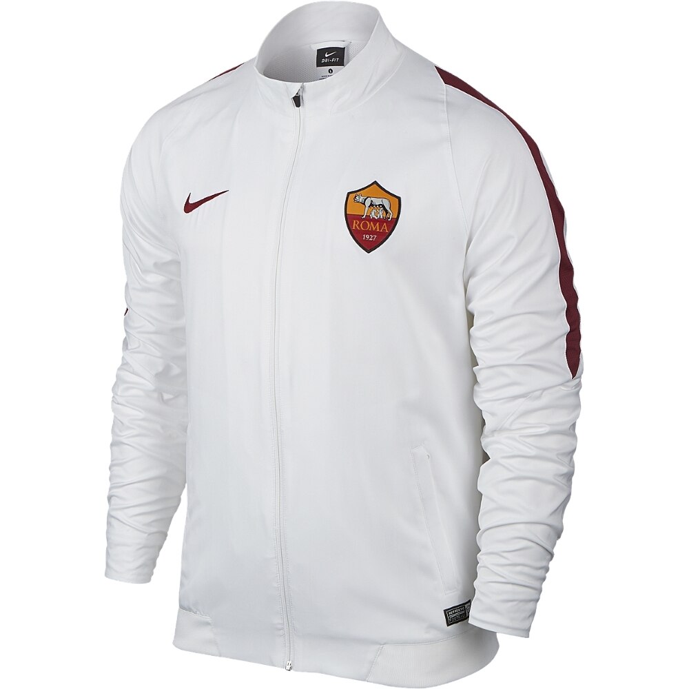 Trening Nike AS Roma pentru barbati, alb/visiniu, M - eMAG.ro