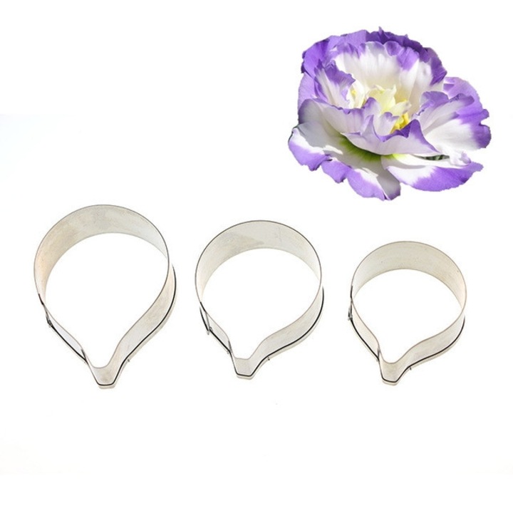 Eustoma vágó, 3 db - Lumea Basmelor