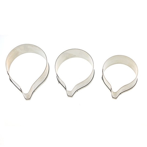 Decupator eustoma, 3 bucati - Lumea Basmelor