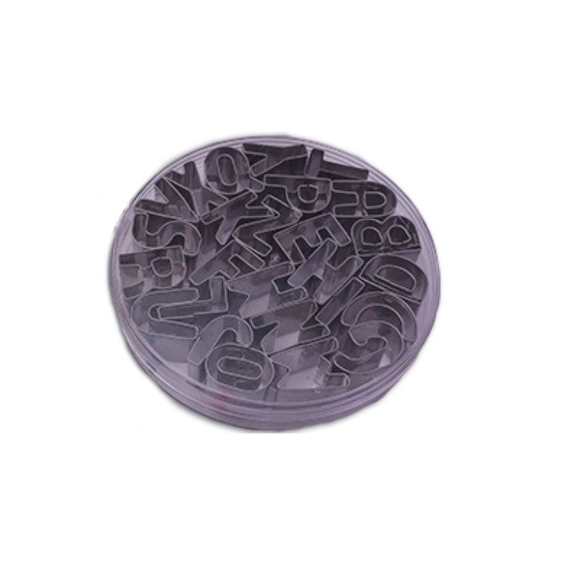 Decupatoare litere, 26 bucati - Lumea Basmelor