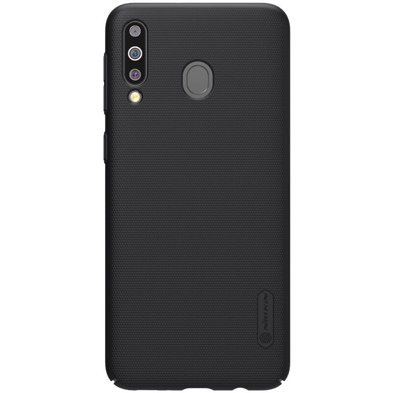 Husa protectie spate din plastic texturat negru, pentru Samsung Galaxy M30- Nillkin Frosted Shield