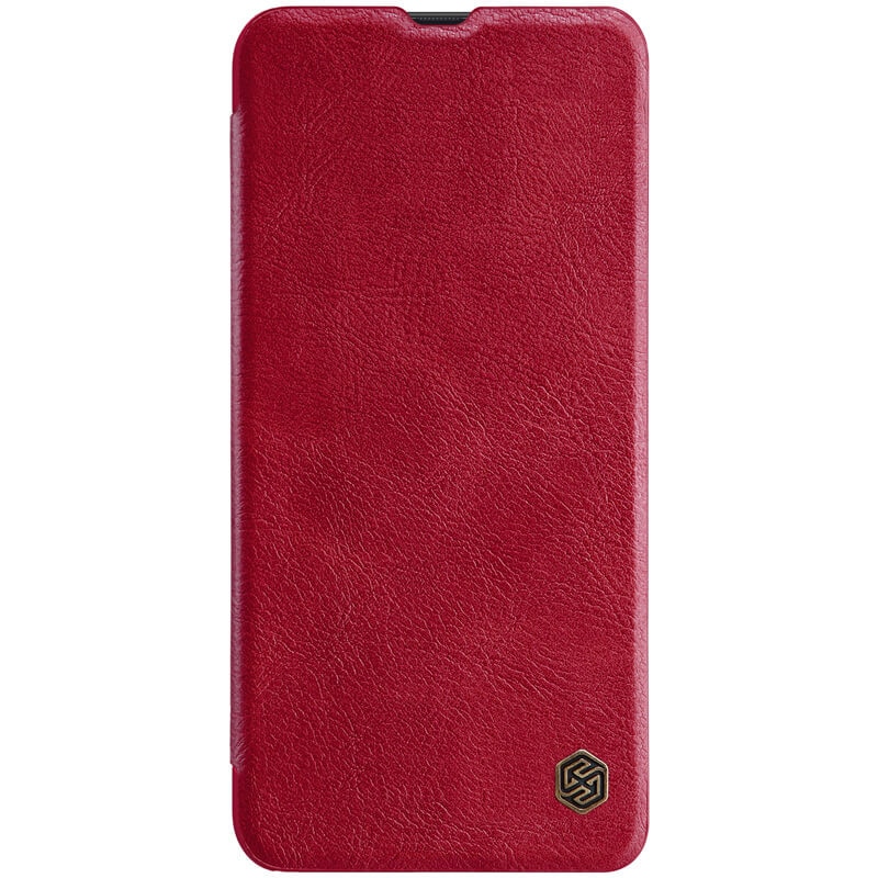 Husa flip tip carte pentru Samsung Galaxy A40 - Nillkin Qin Rosu
