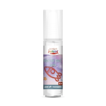 Vopsea de sticla exfoliabila Pentart junior - transparent, 20 ml Vopsea de sticla exfoliabila Pentart junior - transparent, 20 ml
