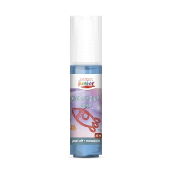 Vopsea de sticla exfoliabila Pentart junior - albastru, 20 ml Vopsea de sticla exfoliabila Pentart junior - albastru, 20 ml