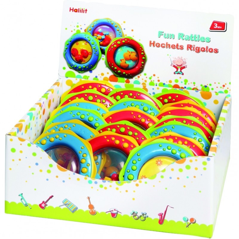 Zornaitoare Fun Rattle Animale, Halilit - eMAG.ro