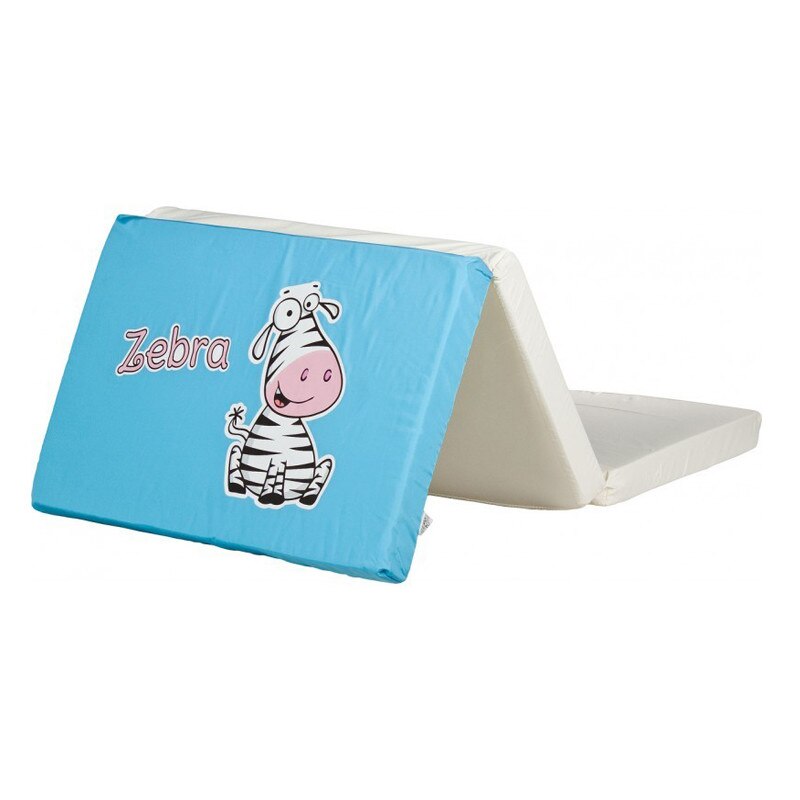 Saltea pliabila 120 x 60 cm Caretero Safari SPS1-AL, Albastru