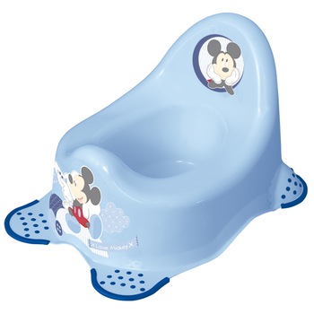 Olita Disney, cu spatar si baza antialunecare, 38 x 27 x 23,5 cm, Mickey Mouse Light Blue, Bleu Olita Disney, cu spatar si baza antialunecare, 38 x 27 x 23,5 cm, Mickey Mouse Light Blue, Bleu