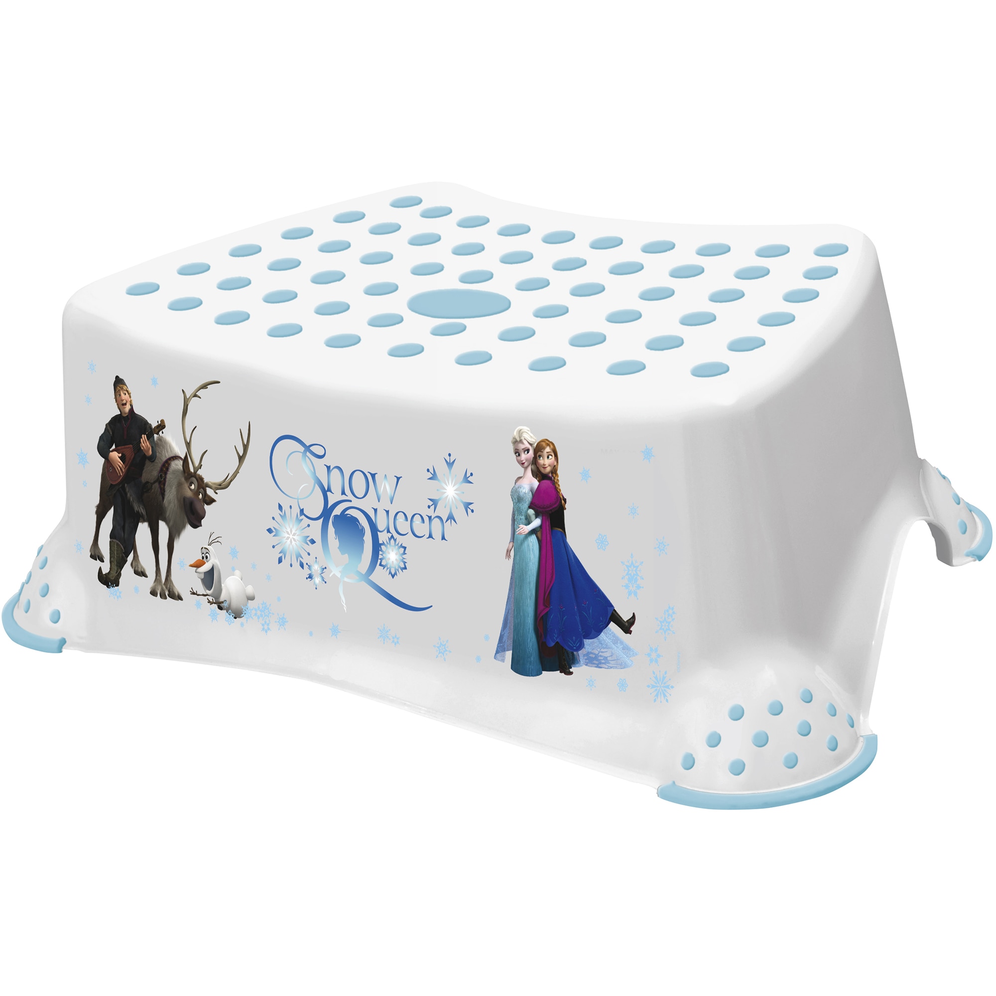 Inaltator baie Disney, antiderapant, 40,5 x 29 x 14 cm, Frozen White, Alb