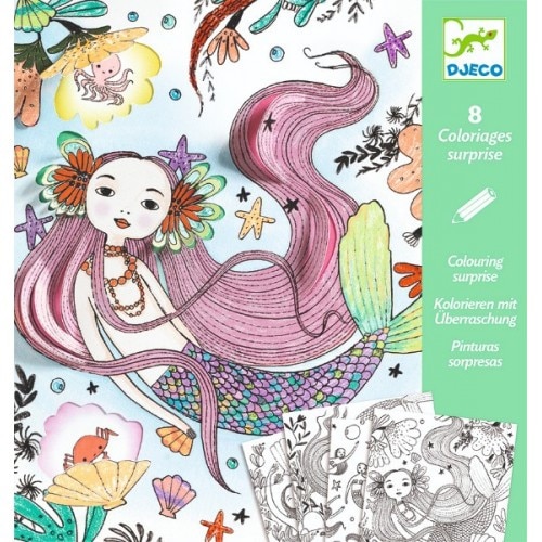 Planse de desenat Sirene,Djeco