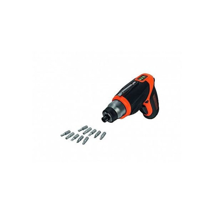 Surubelnita electrica cu accesorii, Black & Decker, 3.6V
