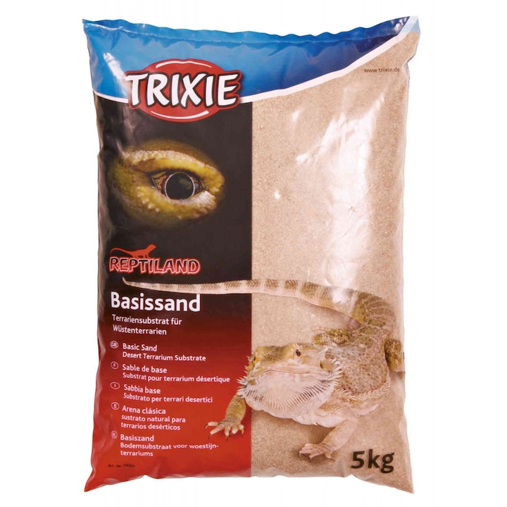 Nisip Trixie pentru terariu 5 kg galben 76131