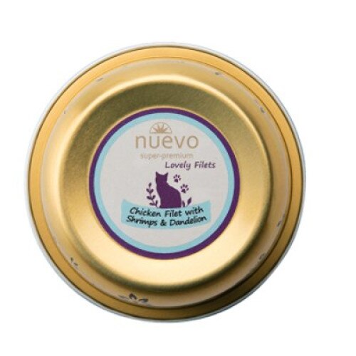 Nuevo Cat File Pui si Creveti, 85 g