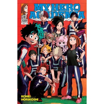 My Hero Academia, Vol. 4 de Kohei Horikoshi My Hero Academia, Vol. 4 de Kohei Horikoshi