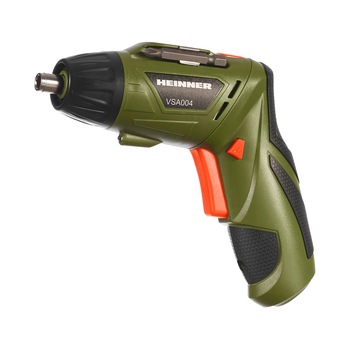 Surubelnita pe acumulator Heinner VSA004, 1300 mAh, 210 RPM, 3 Nm, maner pliabil Surubelnita pe acumulator Heinner VSA004, 1300 mAh, 210 RPM, 3 Nm, maner pliabil