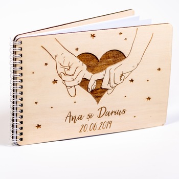 Caiet de impresii- Guestbook nunta  Caiet de impresii- Guestbook nunta