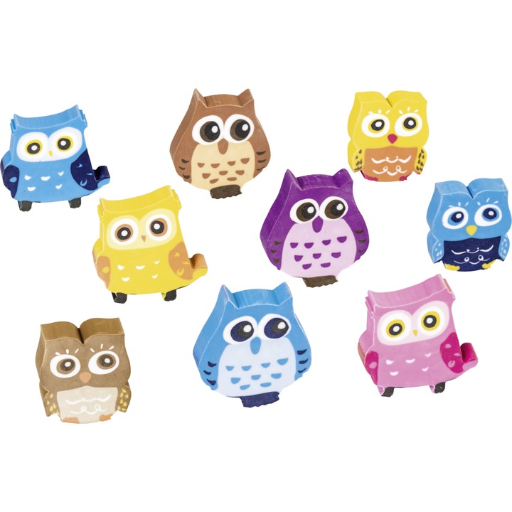 Комплект гумички Brunnen Owl, за моливи