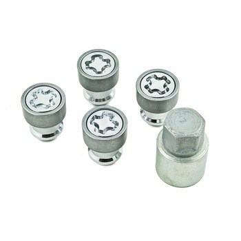 Set 4 piulite si antifurt roata Nissan Set 4 piulite si antifurt roata Nissan