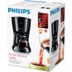 Кафемашина Philips Daily Collection HD7461/20, 1000 W, Стъклена купа, 1,2 л, Функция за регулиране на аромата, Таймер, Система против капене, Черен