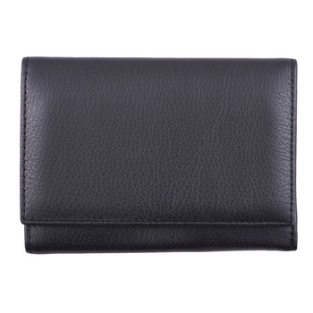 Portofel dama piele,Toro Nero, Boss Lady black Portofel dama piele,Toro Nero, Boss Lady black