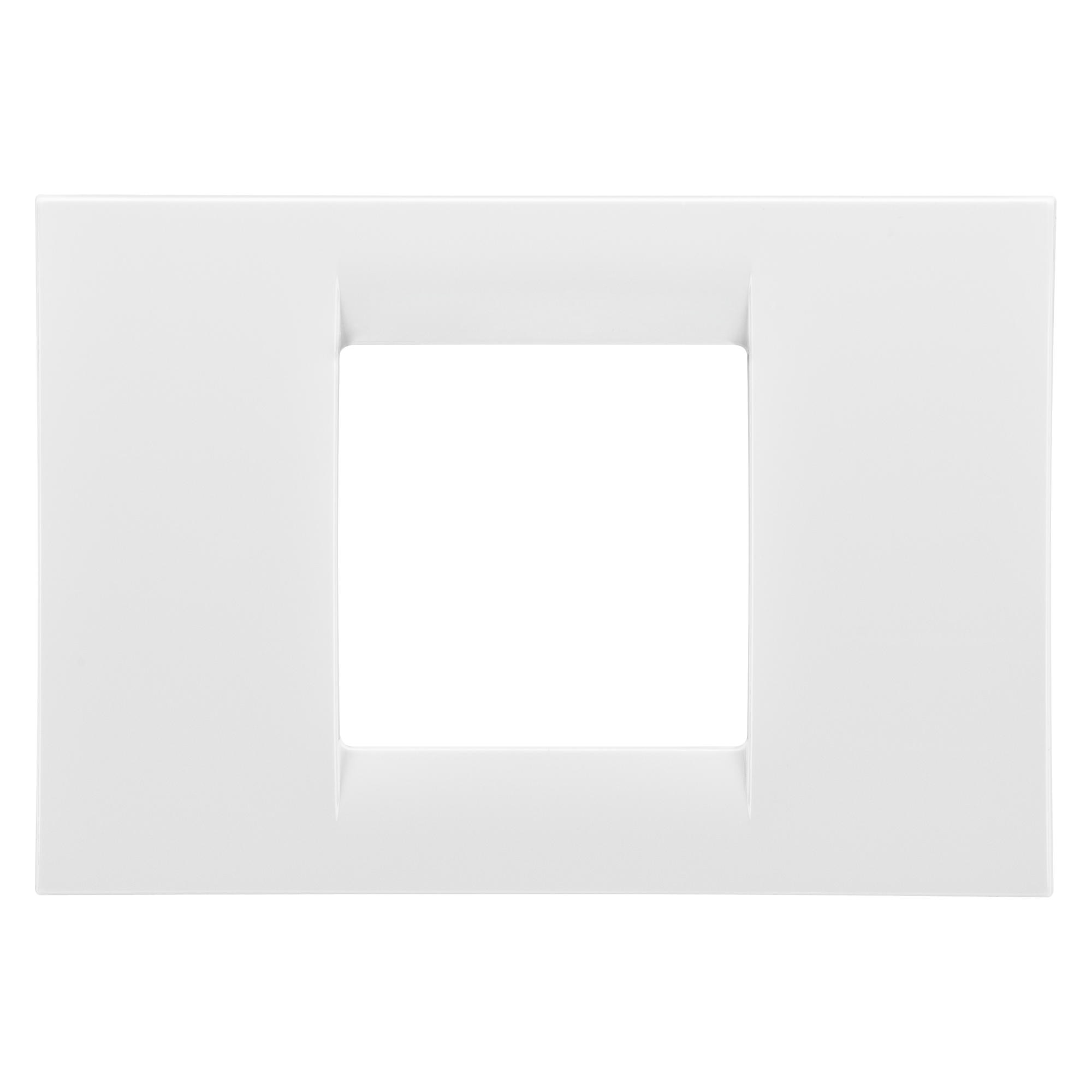 Rama Gewiss System Virna, 2 module, alb