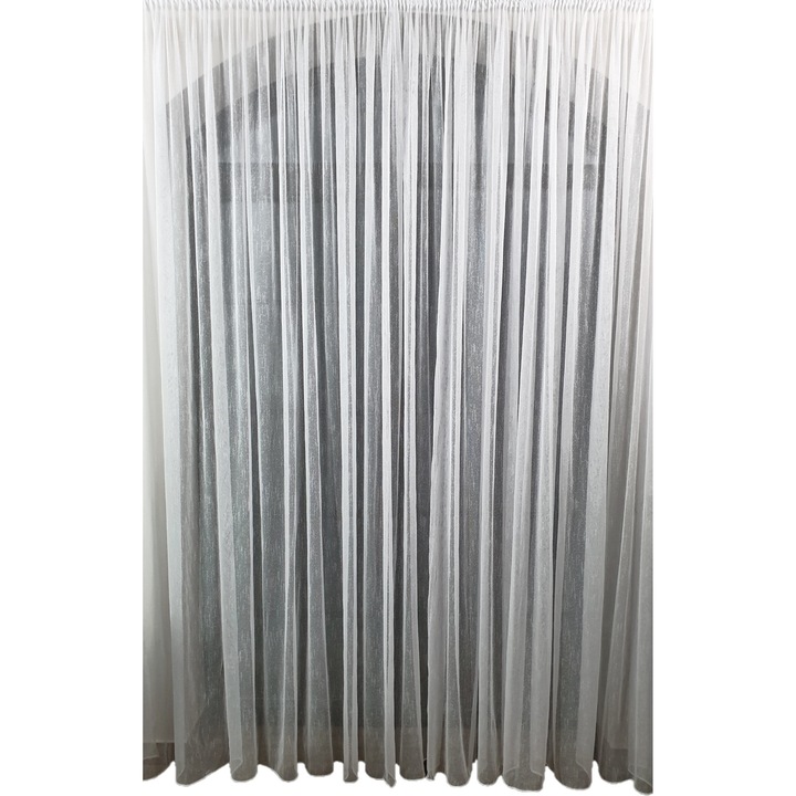 Perdea MASTEL 170x245cm crem model BOR confectionata cu rejansa