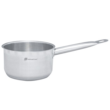 Cratita inox cu coada Schmitter, 12 cm, 0.75 L Cratita inox cu coada Schmitter, 12 cm, 0.75 L