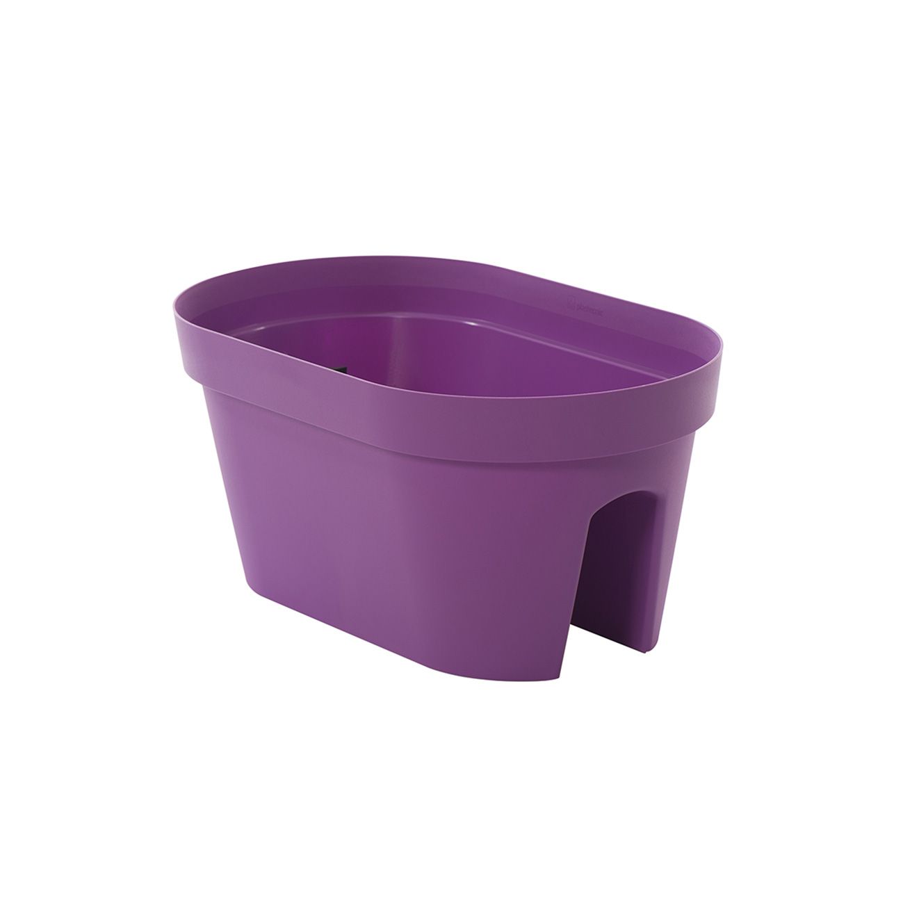 Jardiniera pentru balustrada, My Mood, dimensiune 50x29 cm, mov