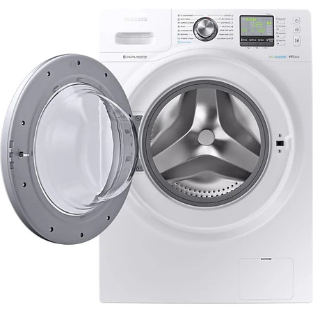 Masina de spalat rufe Samsung WW12R641U0M/LE, 12 kg, 1400 RPM, Eco Bubble, Motor Digital Inverter, Display LED, Clasa A+++, Alb