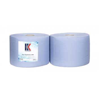 Rola hartie portionata, Herzkraft, 2 role x 500, albastra Rola hartie portionata, Herzkraft, 2 role x 500, albastra