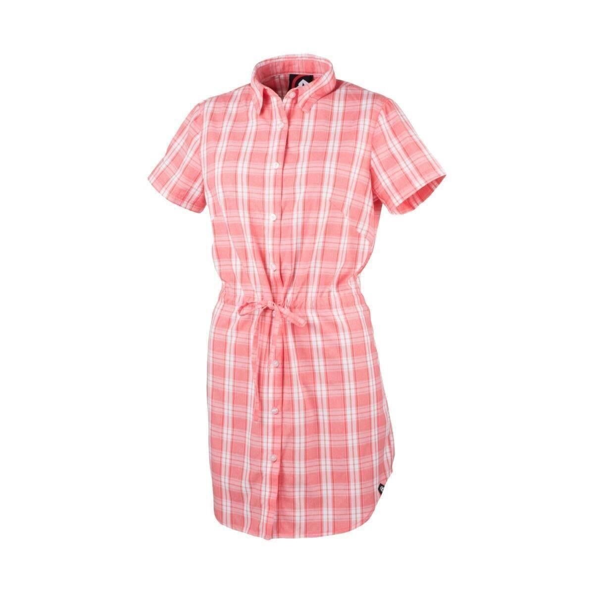 Camasa lunga femei NORTHFINDER Lewina KO-4061SP, Roz