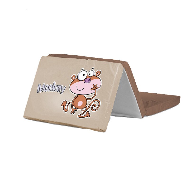 Saltea pliabila 120 x 60 cm Caretero Safari SPS1-MA, Maro