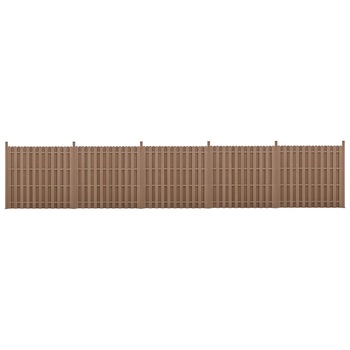 Gard Jupiter 5 panouri, neu.holz, 185 x 932 cm, WPC, maro Gard Jupiter 5 panouri, neu.holz, 185 x 932 cm, WPC, maro