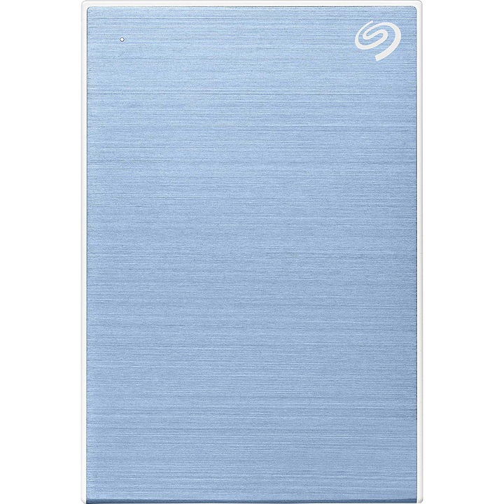 Външен хард диск Seagate Backup Plus High Capacity 5TB, 2.5", USB 3.0, Светлосин