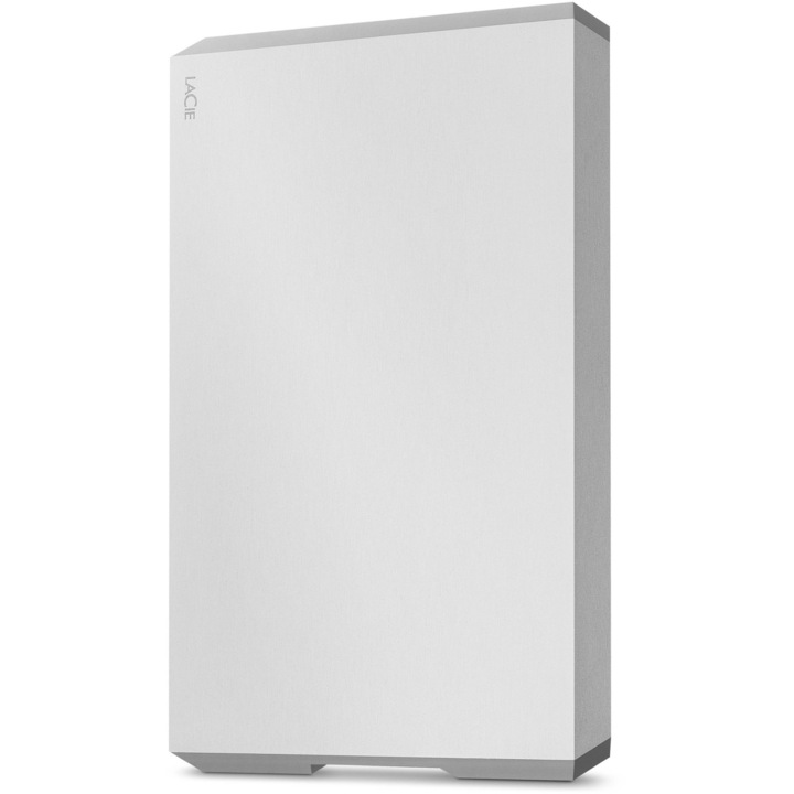 HDD Extern LaCie Mobile Drive 1TB, 2.5", USB 3.1 Type-C, Moon Silver