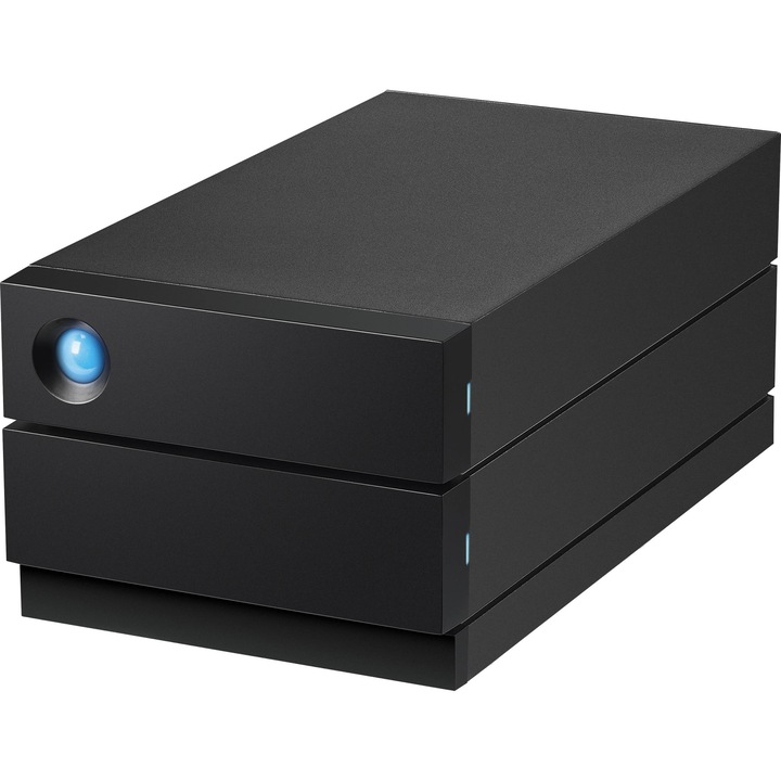 Външен хард диск LaCie 2big RAID 8TB (2x 4TB), USB 3.1 Type-C, Черен