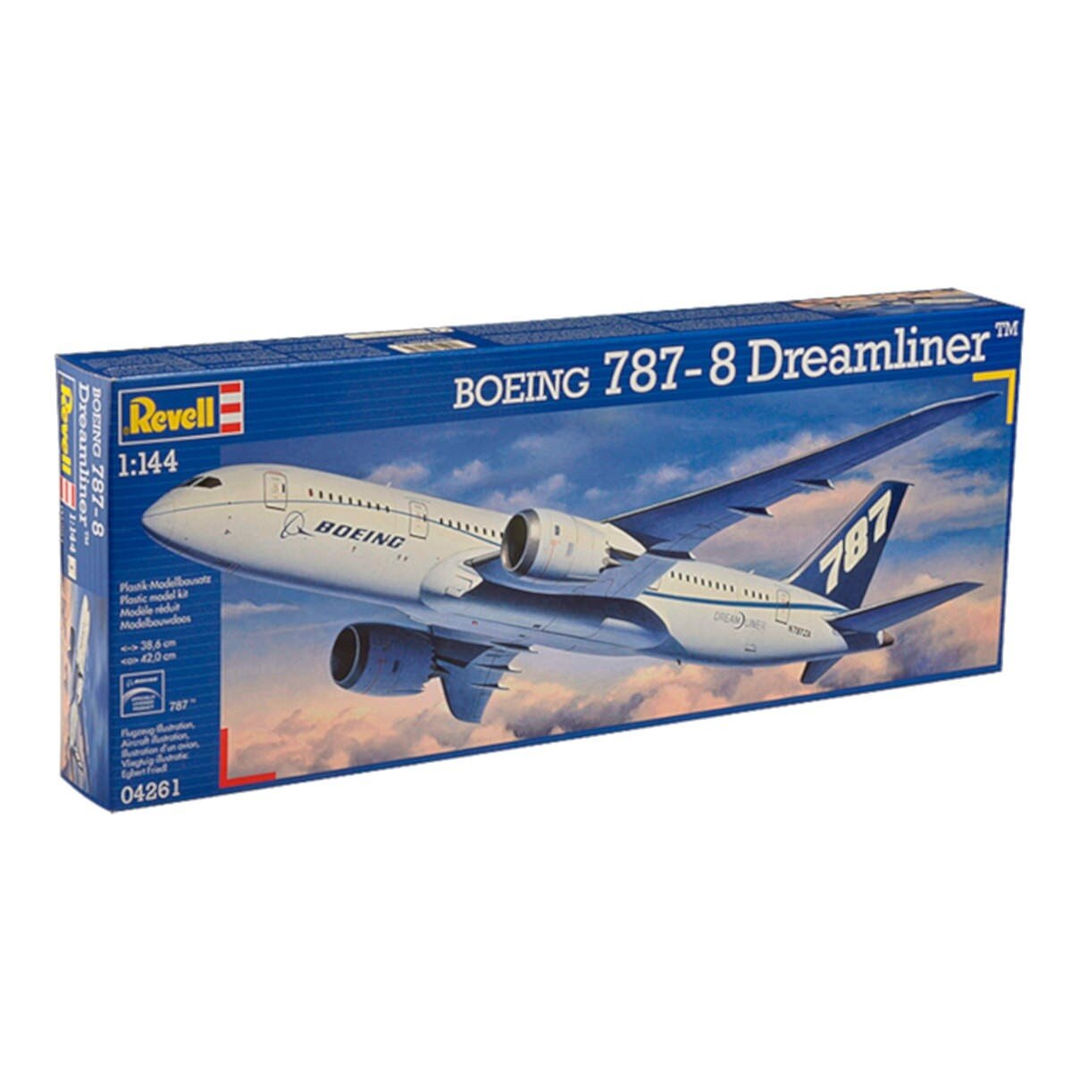 Macheta aeromodele Revell Boeing 787-8 Dreamliner 1:144 REV 04261