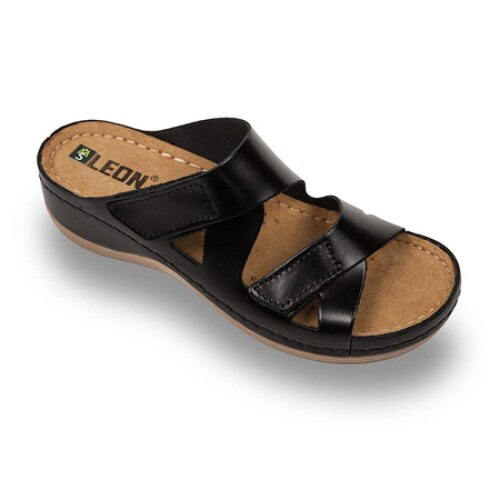 Saboti Dama ,Zas Collection, Piele Naturala,906, Negru, 39