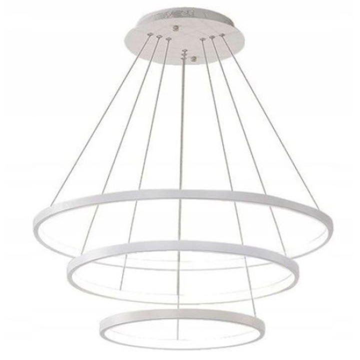 Полилей trandafi led, С 3 кръга, Регулируем, 8871/3, 60см