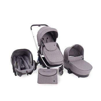 Carucior 3 in 1 Kikka Boo Vicenza Luxury Grey Carucior 3 in 1 Kikka Boo Vicenza Luxury Grey