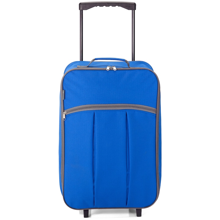 Сгъваем куфар, BENZI, 2 колела, BZ 5371 - 55 cm, Син