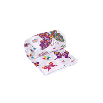 Pilota, Alcam, Papillons, microfibra matlasata, 200 x 220 cm, 250g/mp Pilota, Alcam, Papillons, microfibra matlasata, 200 x 220 cm, 250g/mp