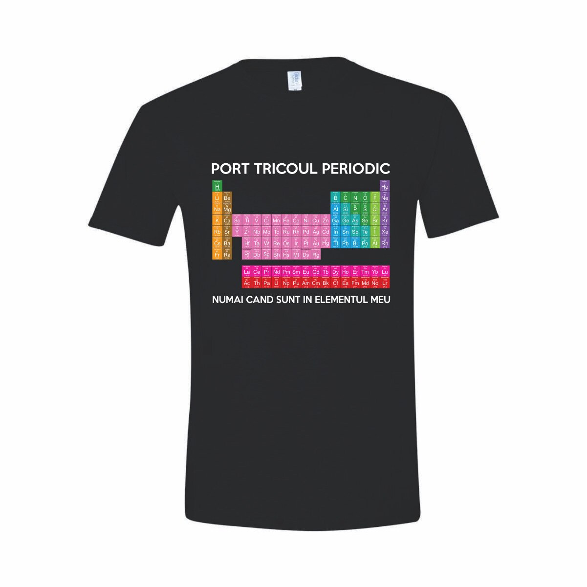 Tricou Personalizat pentru Barbati Negru, Marimea L - 