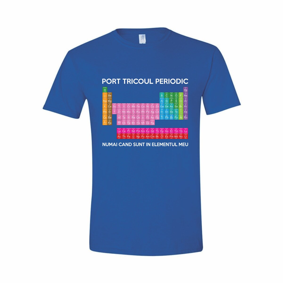 Tricou Personalizat pentru Barbati Albastru, Marimea M - 