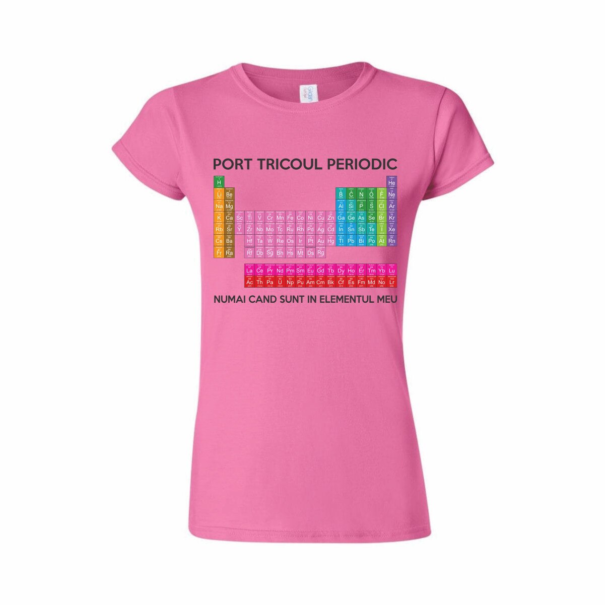 Tricou Personalizat pentru Femei Roz, Marimea S - 