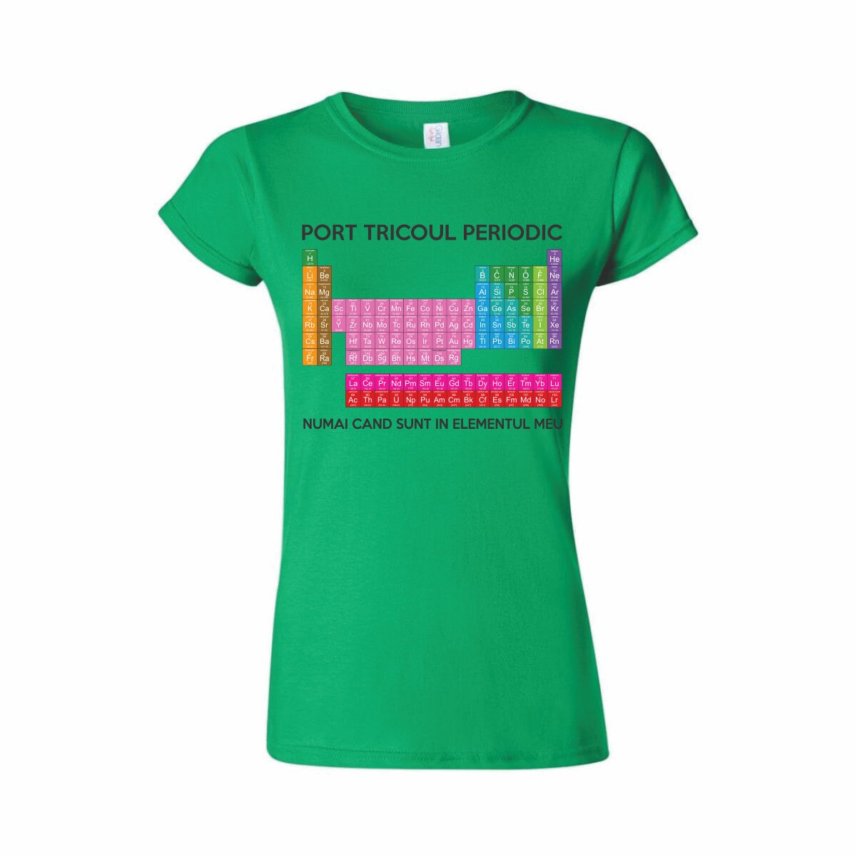 Tricou Personalizat pentru Femei Verde Inchis, Marimea S - 